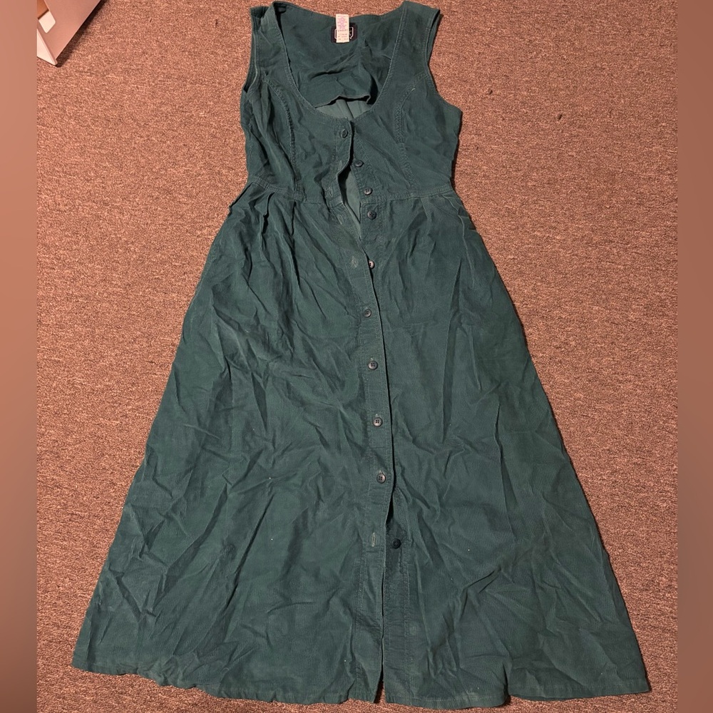 Woolrich pleated corduroy dress